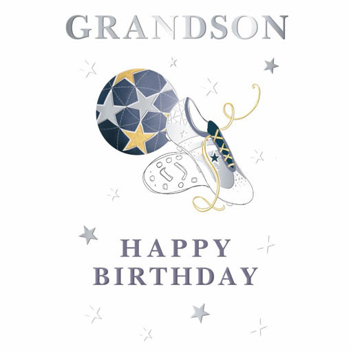 Picture of GRANDSON ON YOUR BIRTHDAY CARD
